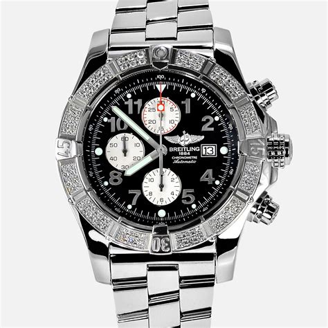 breitling super avenger diamond|pre owned Breitling super avenger.